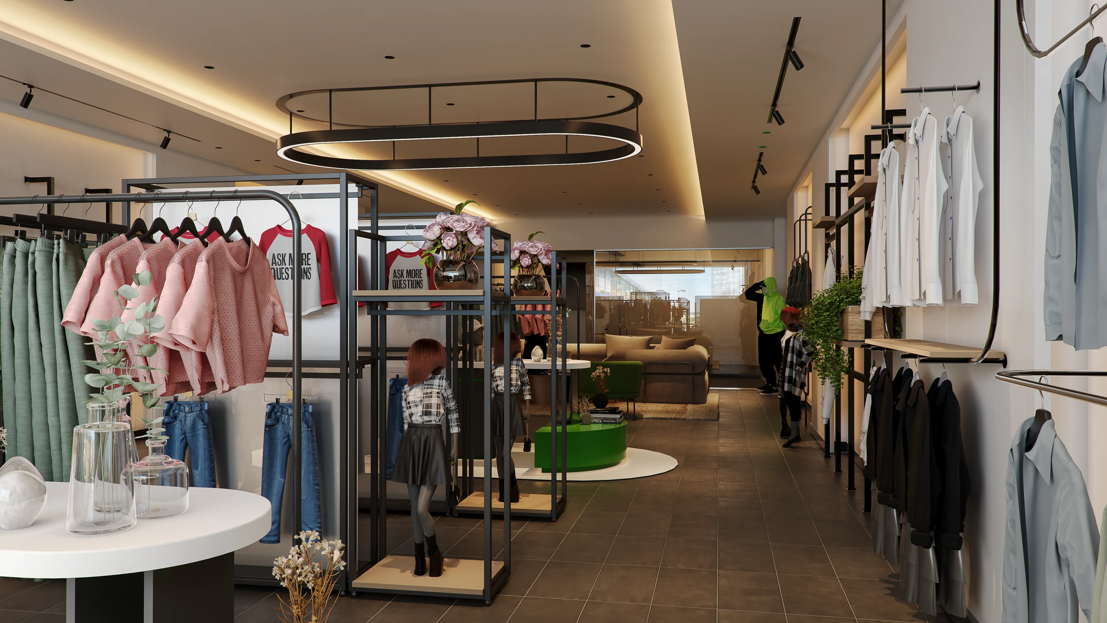 Eleven children's fashion retail interior