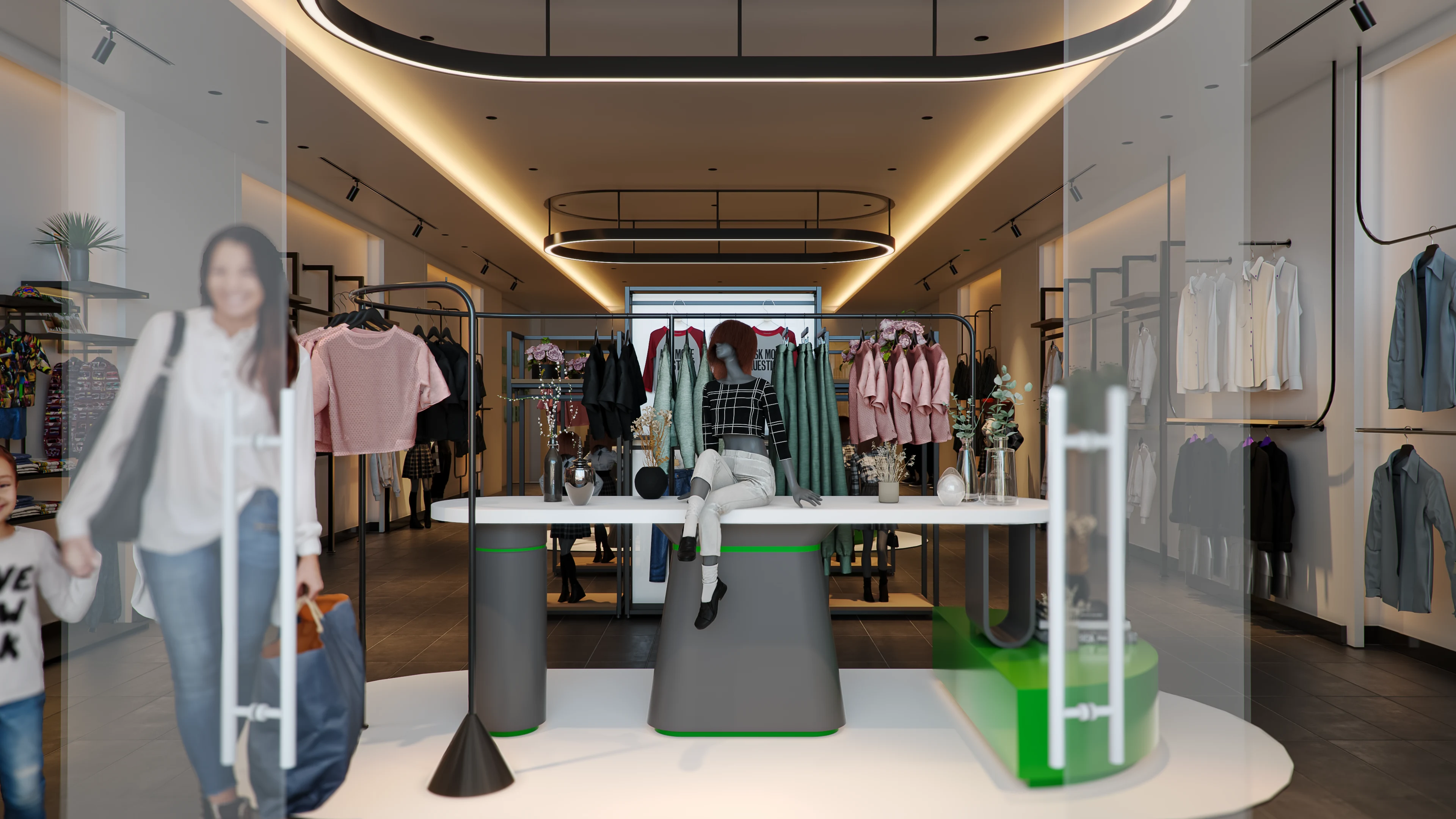 Eleven children's fashion store interior